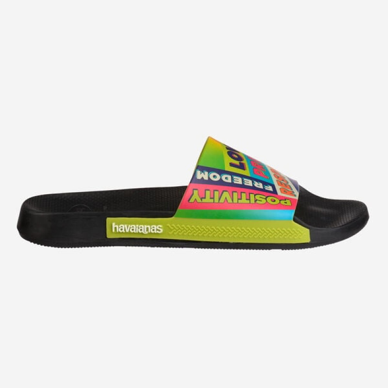 Havaianas Pride Men's Slides | QXVPDA-256