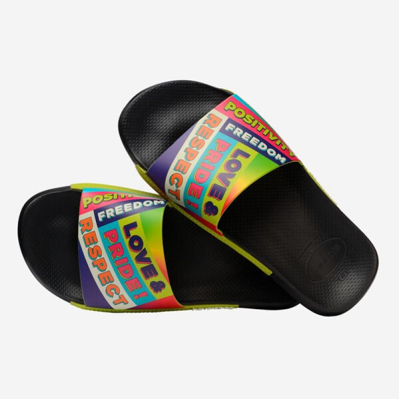 Havaianas Pride Men's Slides | QXVPDA-256