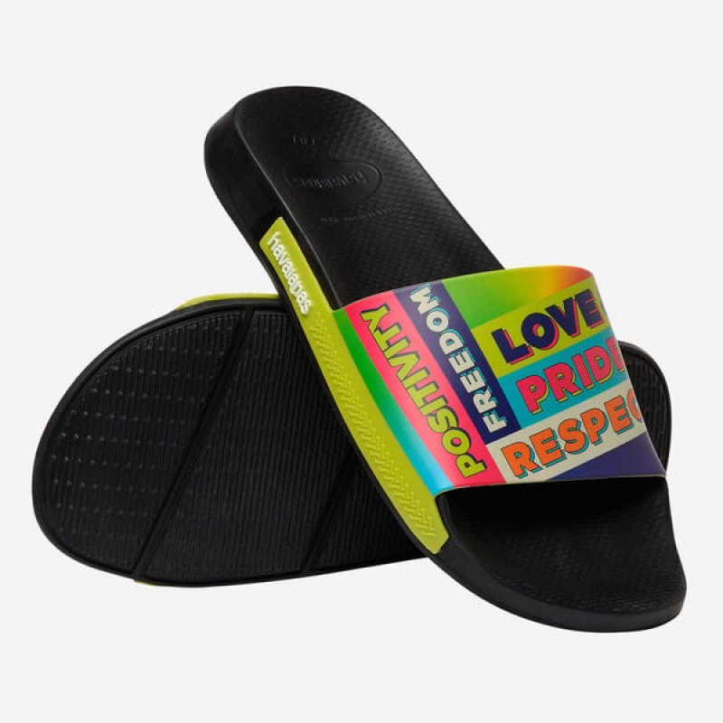 Havaianas Pride Men's Slides | QXVPDA-256