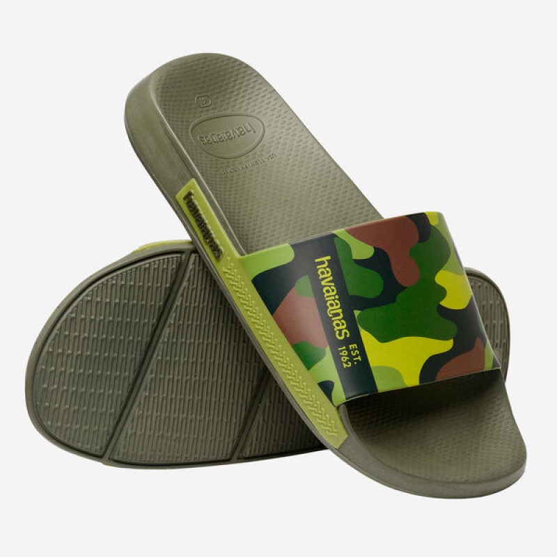 Havaianas Print Men's Slides | IFXKJT-416