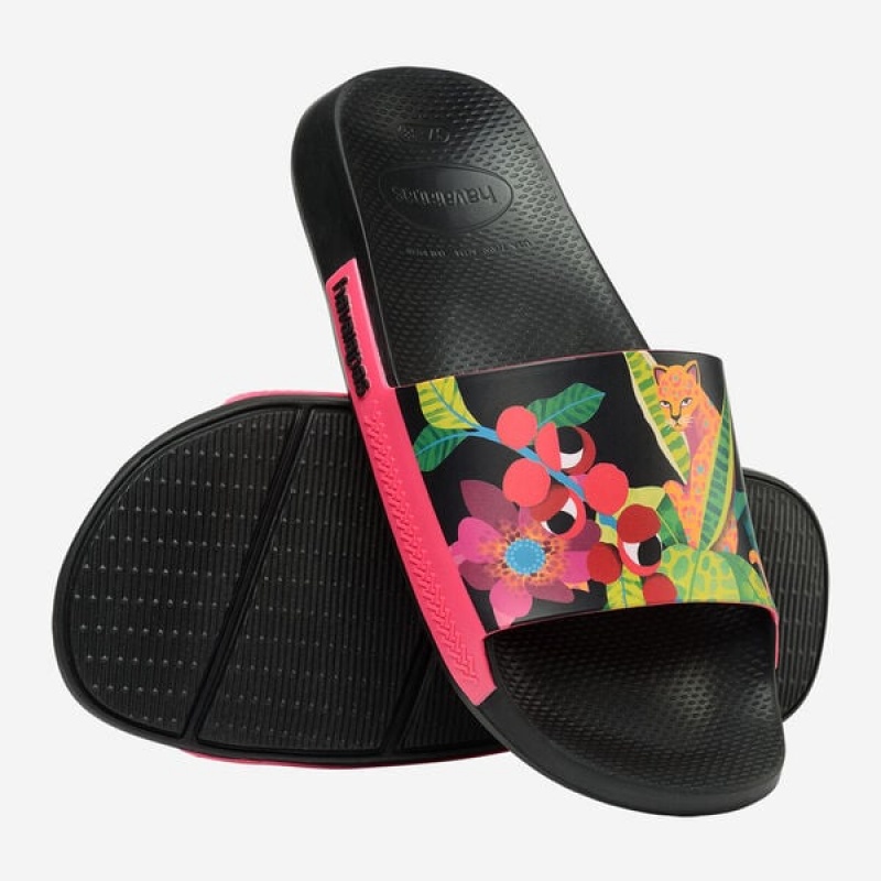 Havaianas Print Men's Slides | NUZIOP-742