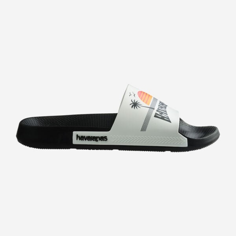 Havaianas Print Men's Slides | PEBYMU-617