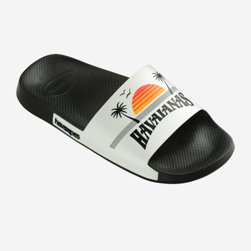 Havaianas Print Men's Slides | PEBYMU-617