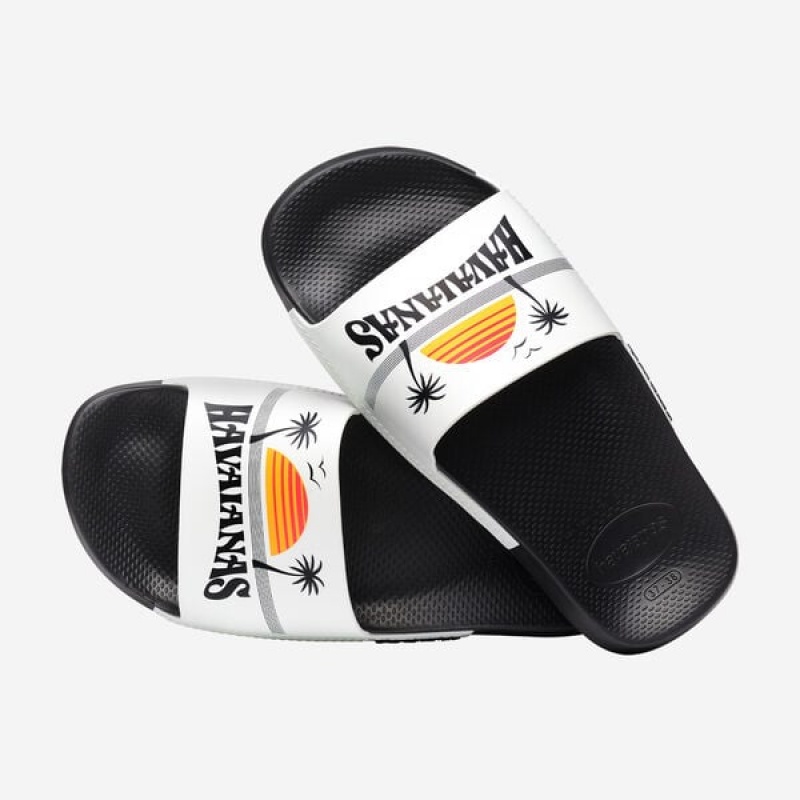 Havaianas Print Men's Slides | PEBYMU-617