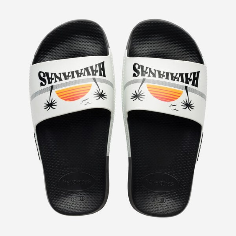 Havaianas Print Men\'s Slides | PEBYMU-617