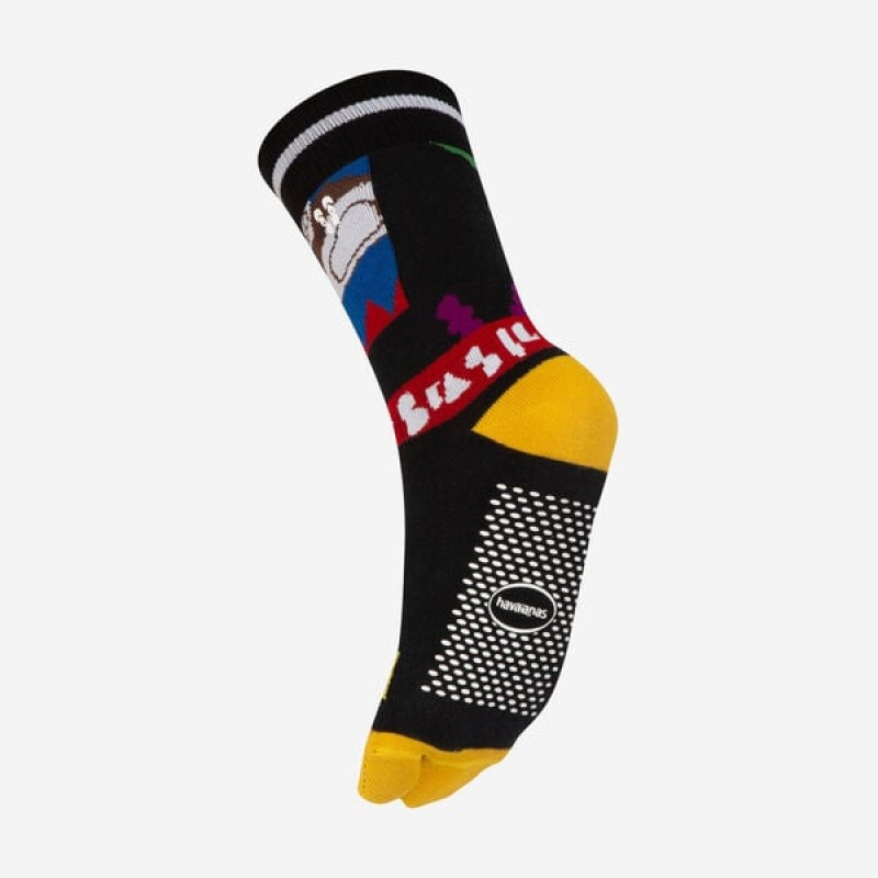 Havaianas Print Men's Socks | POBNGA-859