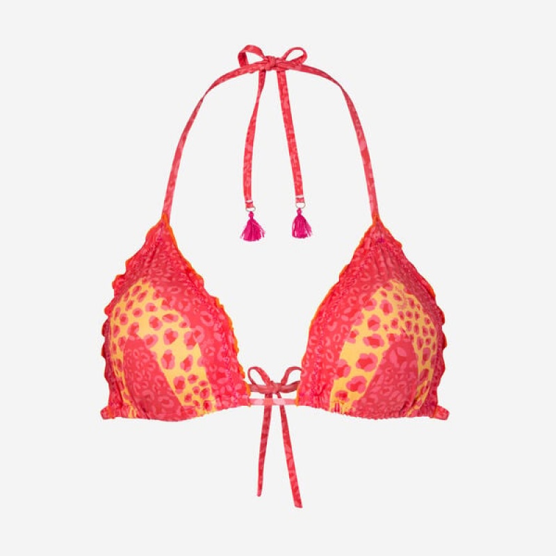 Havaianas Rip Animal Print Women's Bikini Tops | TKHZEX-941