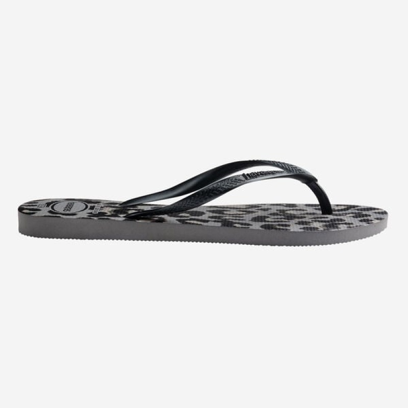 Havaianas Slim Animals Women's Flip Flops | RUMZLW-871