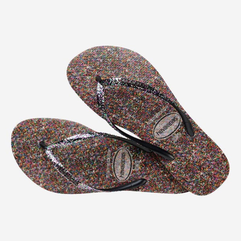 Havaianas Slim Carnaval Women's Flip Flops | ICYWDF-486