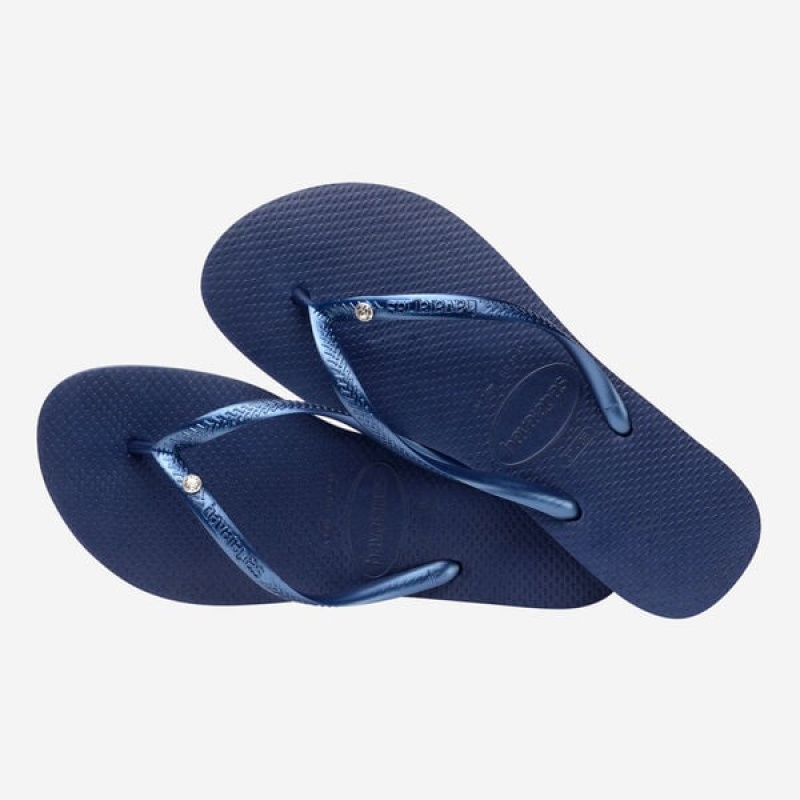 Havaianas Slim Crystal Sw II Women's Flip Flops | IXZQFK-541