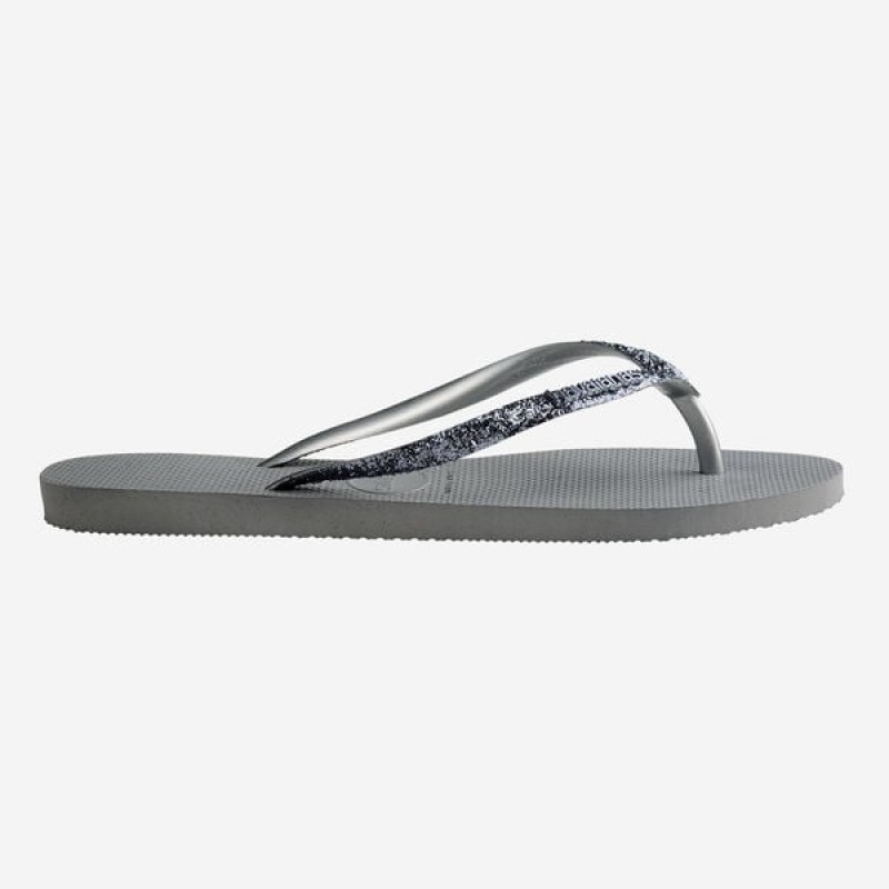 Havaianas Slim Glitter II Women's Flip Flops | LOBAGY-785