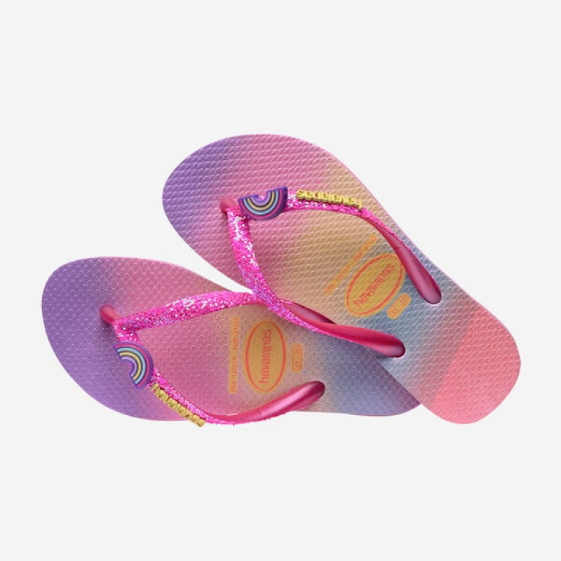 Havaianas Slim Glitter Trendy Kids | UBSCOX-162