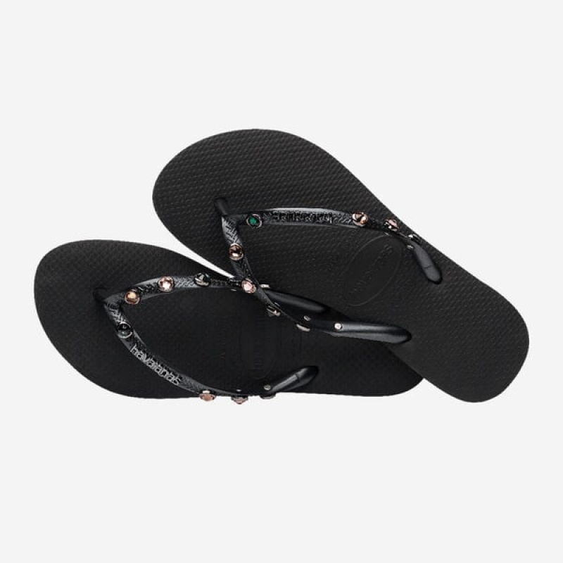 Havaianas Slim Luxury Women's Flip Flops | JGEZAY-951