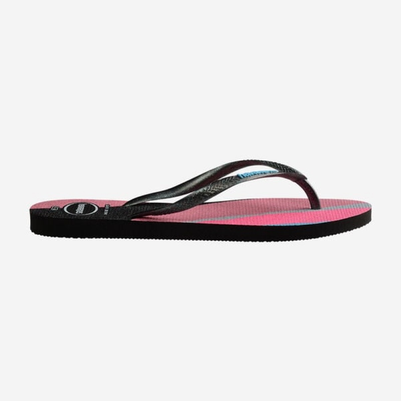 Havaianas Slim Palette Glow Women's Flip Flops | ISXDVR-120