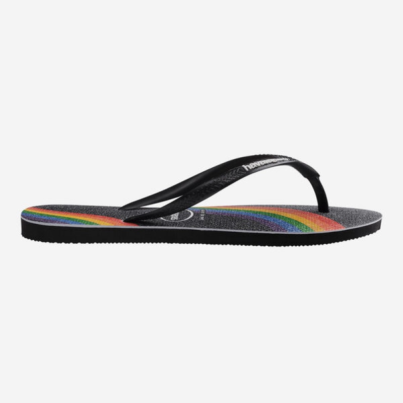 Havaianas Slim Pride Women's Flip Flops | OLWMSC-961