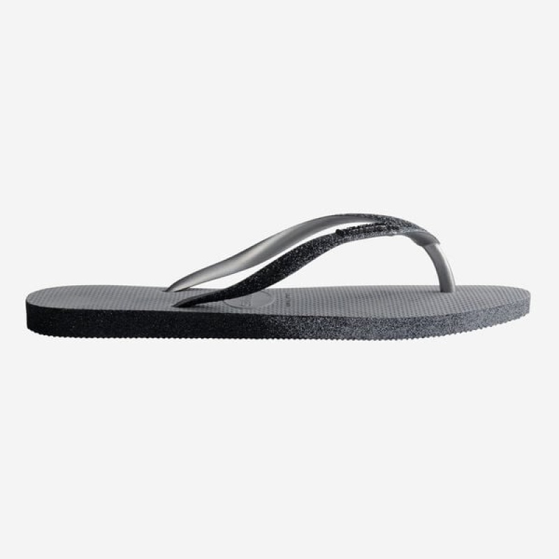 Havaianas Slim Sparkle II Women's Flip Flops | JLBKMV-862