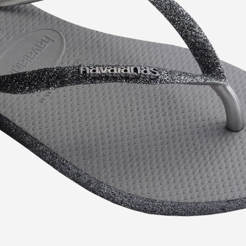 Havaianas Slim Sparkle II Women's Flip Flops | JLBKMV-862