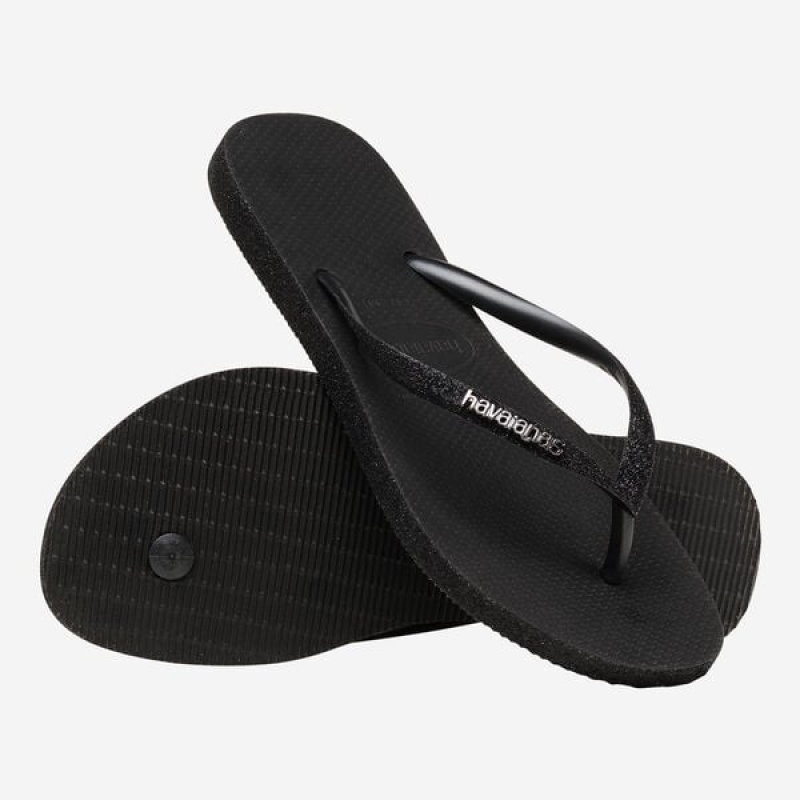 Havaianas Slim Sparkle II Women's Flip Flops | UONFKC-850