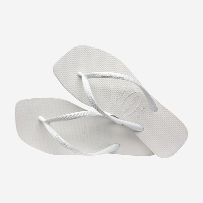 Havaianas Slim Square Women's Flip Flops | JADGXE-685