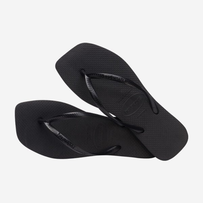 Havaianas Slim Square Women's Flip Flops | NWLBQI-764