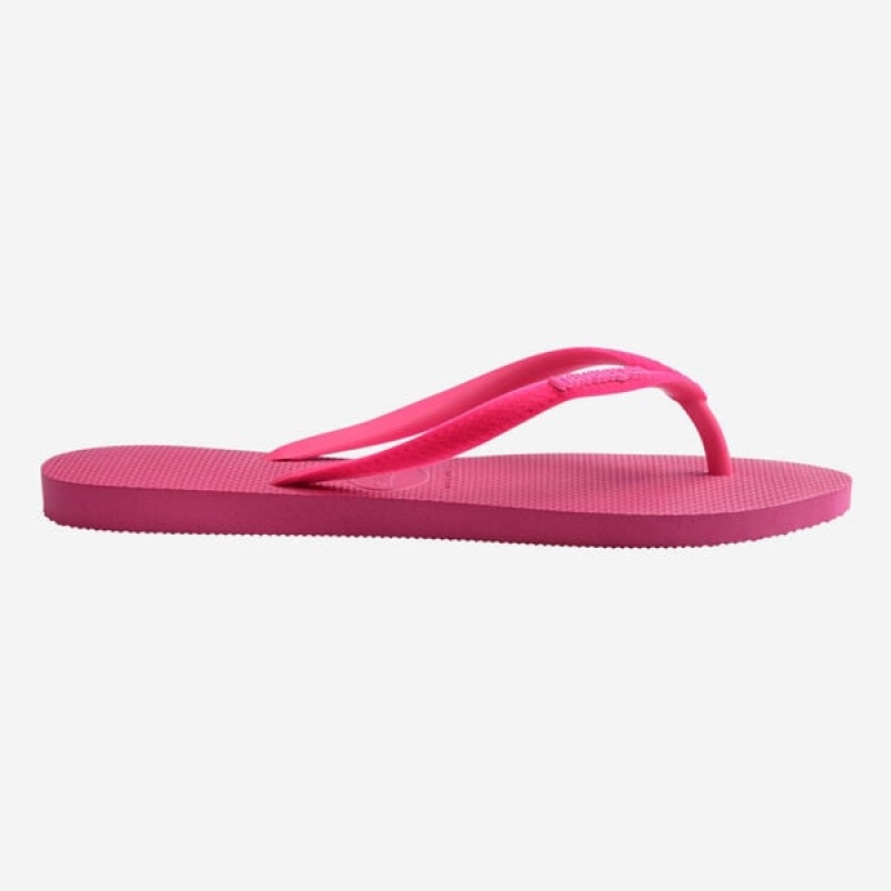 Havaianas Slim Velvet Neon Women's Flip Flops | UMWYJC-450