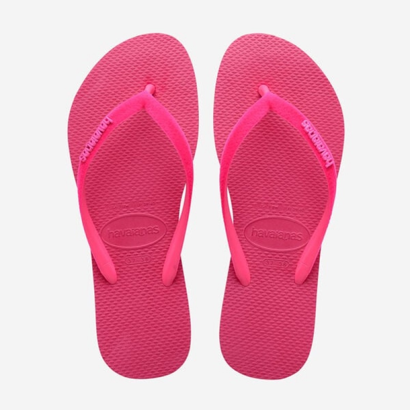 Havaianas Slim Velvet Neon Women\'s Flip Flops | UMWYJC-450