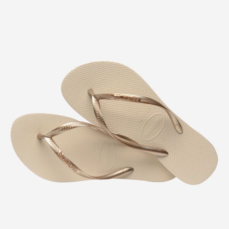 Havaianas Slim Women's Flip Flops | JSQVWD-360