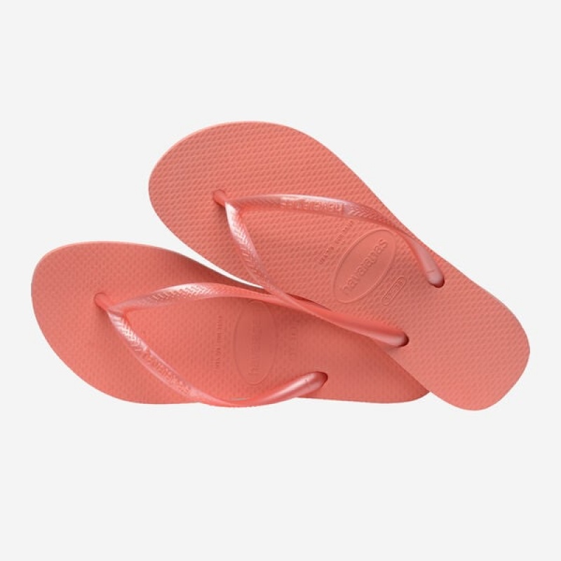 Havaianas Slim Women's Flip Flops | JXTBSD-489