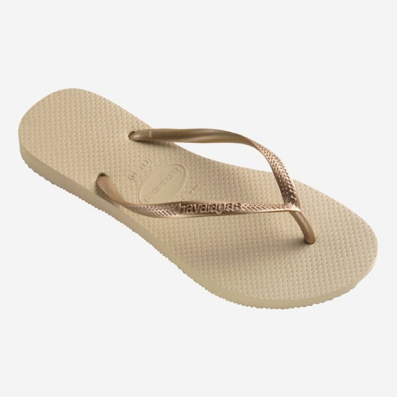 Havaianas Slim Women's Flip Flops | LPJTNM-138