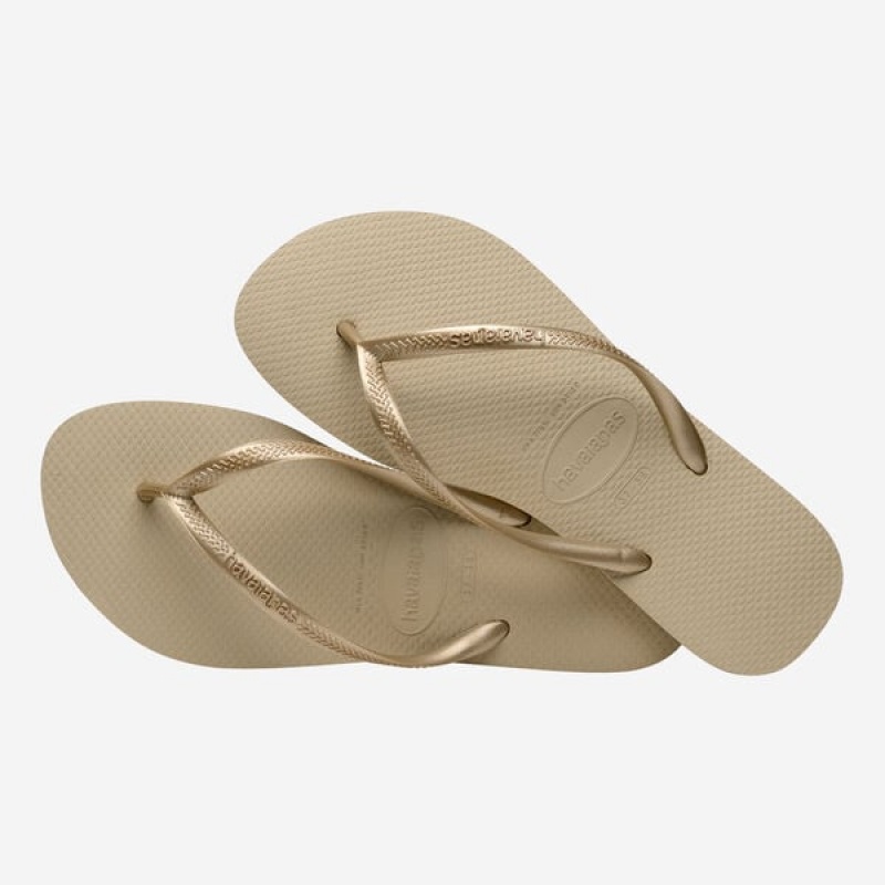 Havaianas Slim Women's Flip Flops | LPJTNM-138