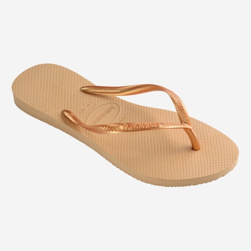 Havaianas Slim Women's Flip Flops | VGLQCF-467