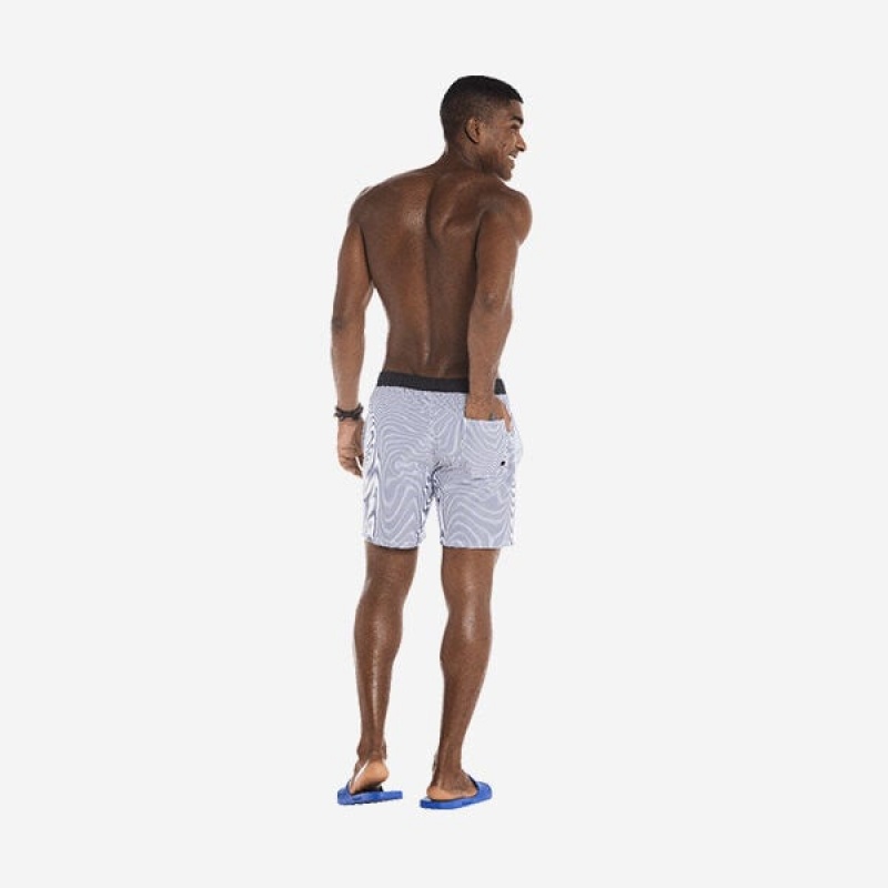 Havaianas Stripes Men's Boardshorts | QPGIDX-361