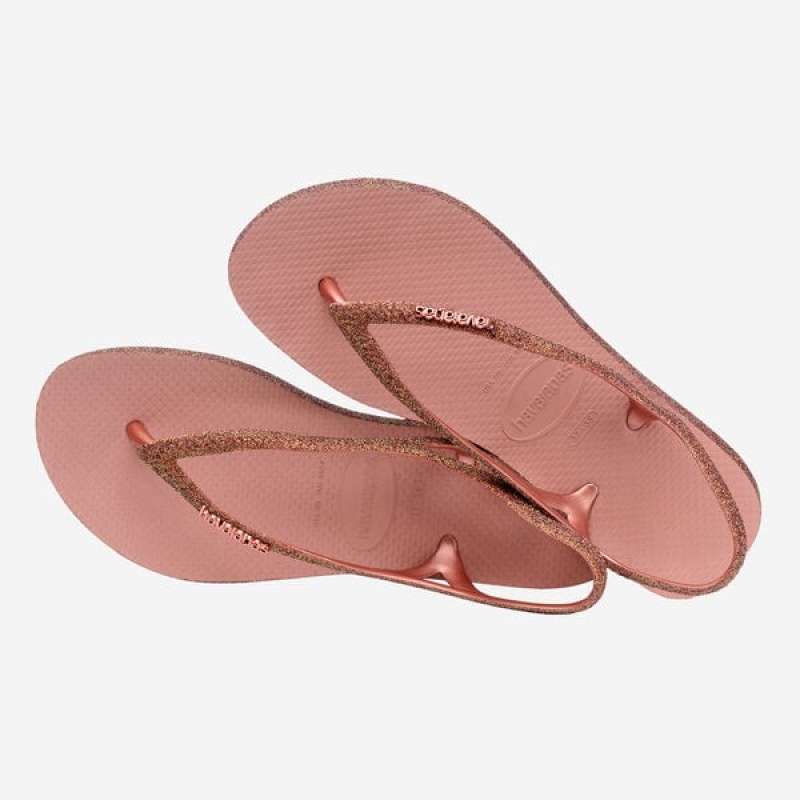 Havaianas Sunny Sparkle Women's Sandals | CSRAFM-971