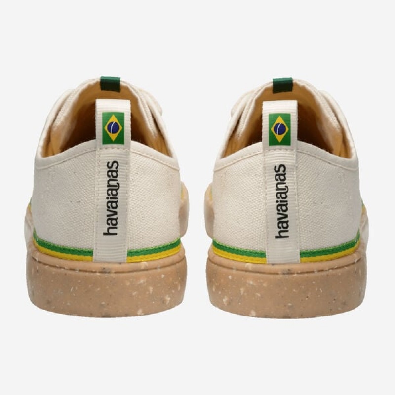 Havaianas TNS Canvas Brasil Men's Sneakers | QAFOJY-238