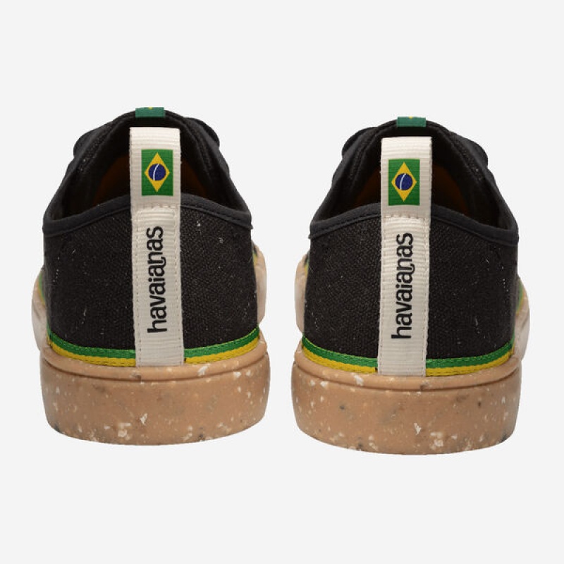 Havaianas TNS Canvas Brasil Men's Sneakers | FMQDWE-301