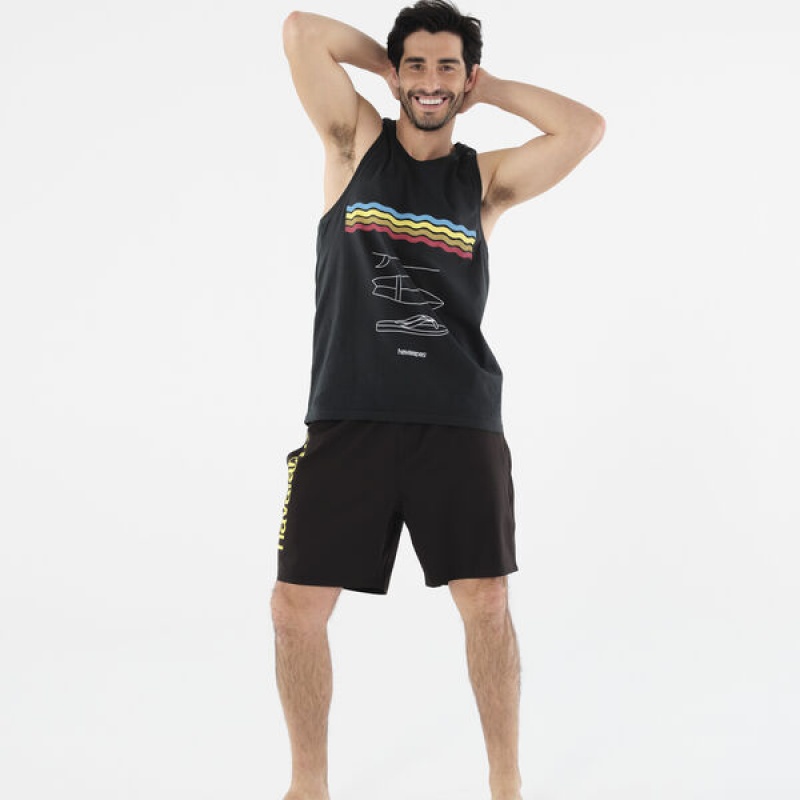 Havaianas Tank Board Men's T Shirts | KJGHSZ-524