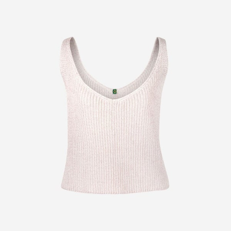 Havaianas Tank Knit Lurex Women's T Shirts | PENSOZ-463