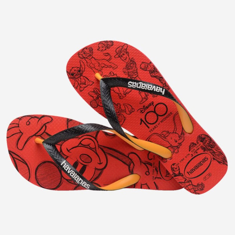 Havaianas Top 100 Present Men's Flip Flops | CRXEBG-659