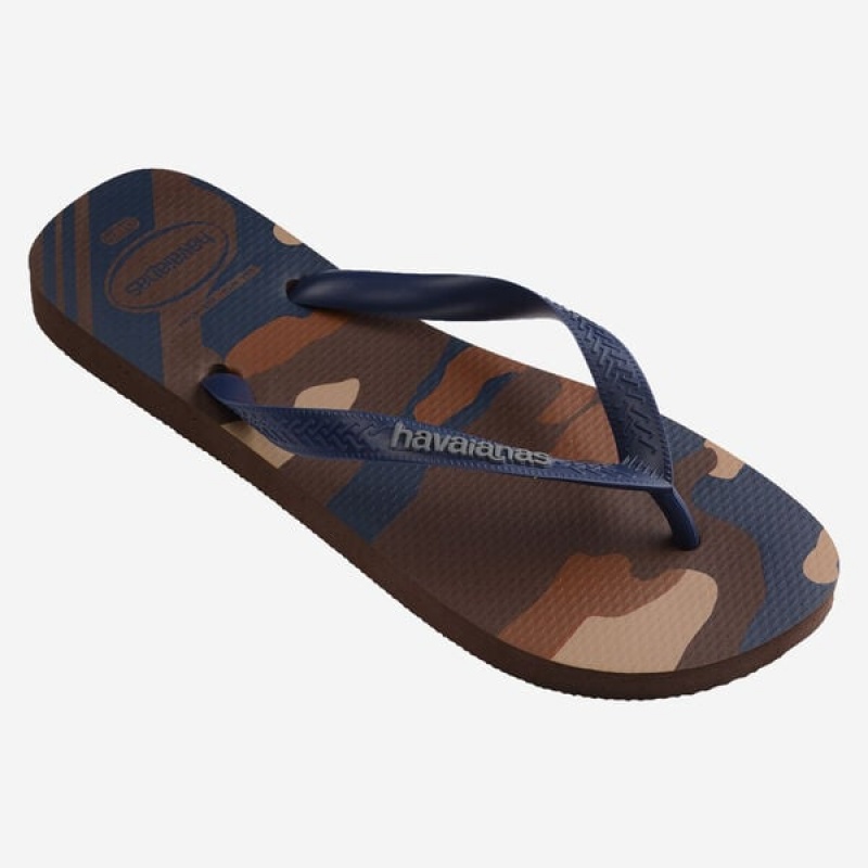 Havaianas Top Camu Men's Flip Flops | JRTWLG-429