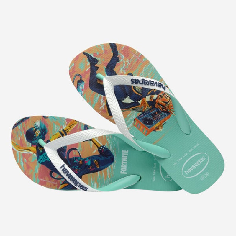 Havaianas Top Fortnite Men's Flip Flops | OIHXLB-354