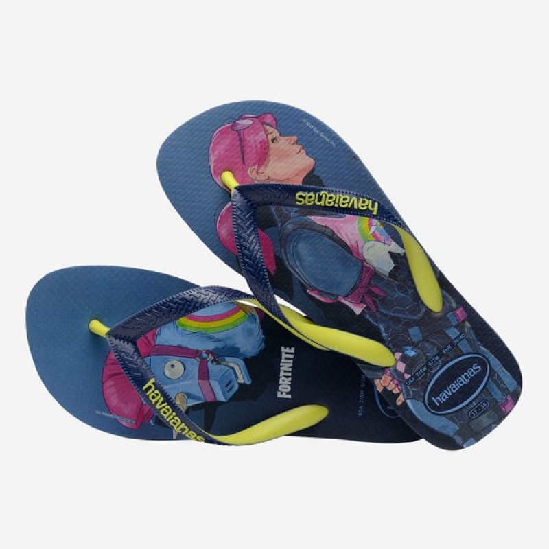 Havaianas Top Fortnite Men's Flip Flops | WQBZLH-084