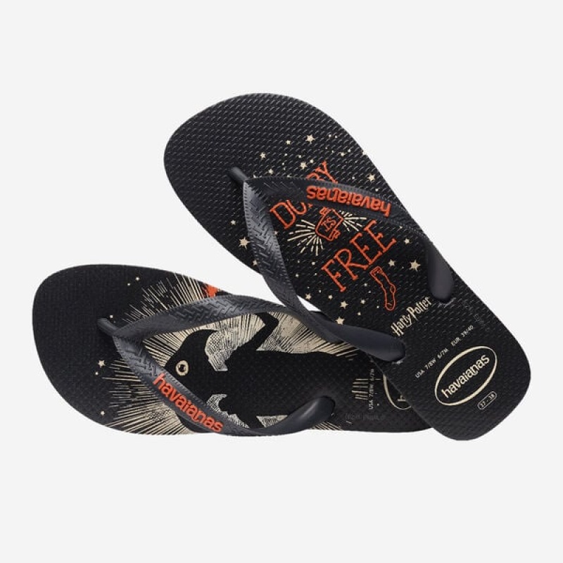 Havaianas Top Harry Potter Men's Flip Flops | FBUWOM-146