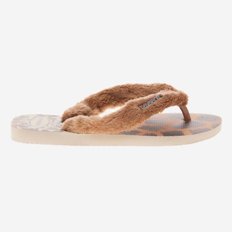 Havaianas Top Home Fluffy Women's Flip Flops | TWCJYB-073