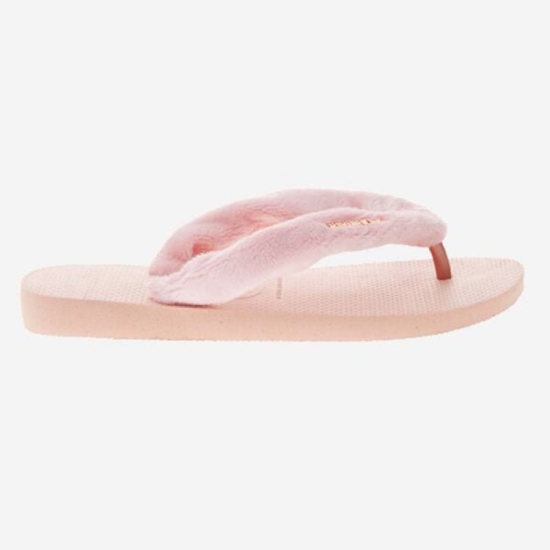 Havaianas Top Home Fluffy Women's Flip Flops | TKAXRM-640