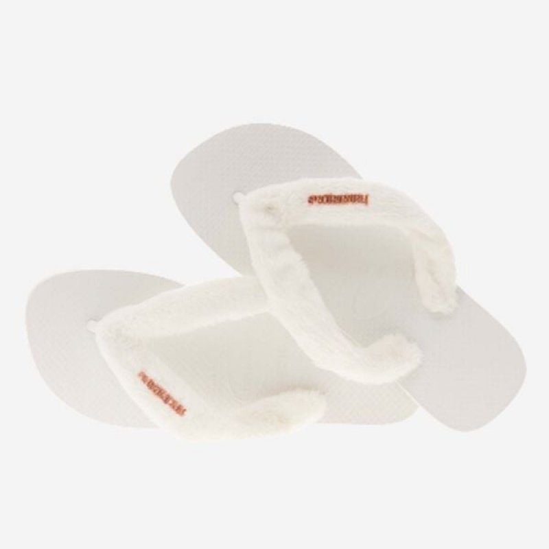 Havaianas Top Home Fluffy Women's Flip Flops | ZCWRQD-304