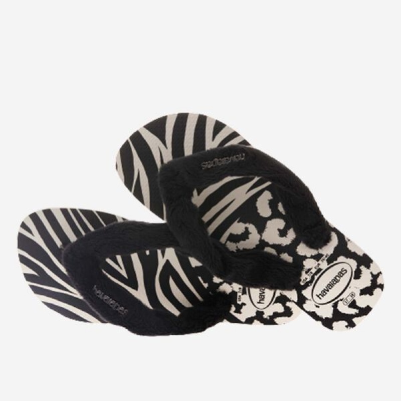 Havaianas Top Home Fluffy Women's Flip Flops | ENMXLH-741