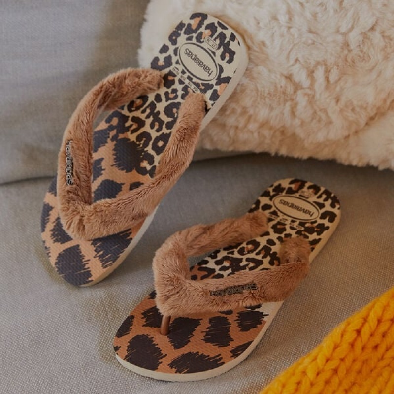 Havaianas Top Home Fluffy Women's Slippers | DIPMSL-571