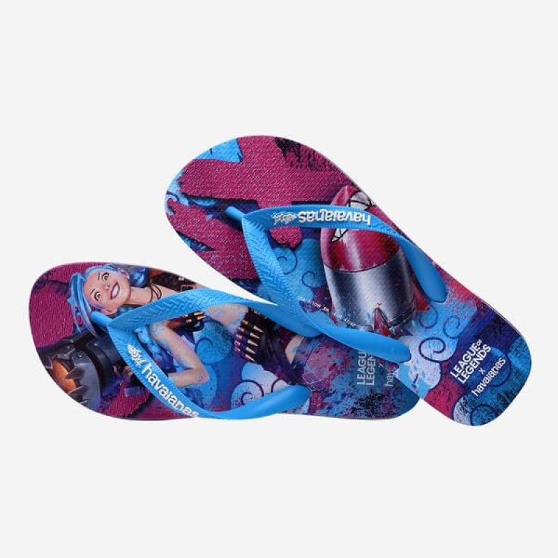 Havaianas Top League Of Legends Men's Flip Flops | FDTXYB-281