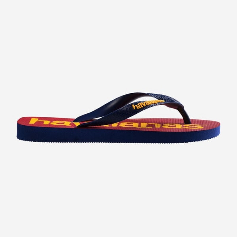 Havaianas Top Logomania 2 Men's Flip Flops | BNSJRH-108