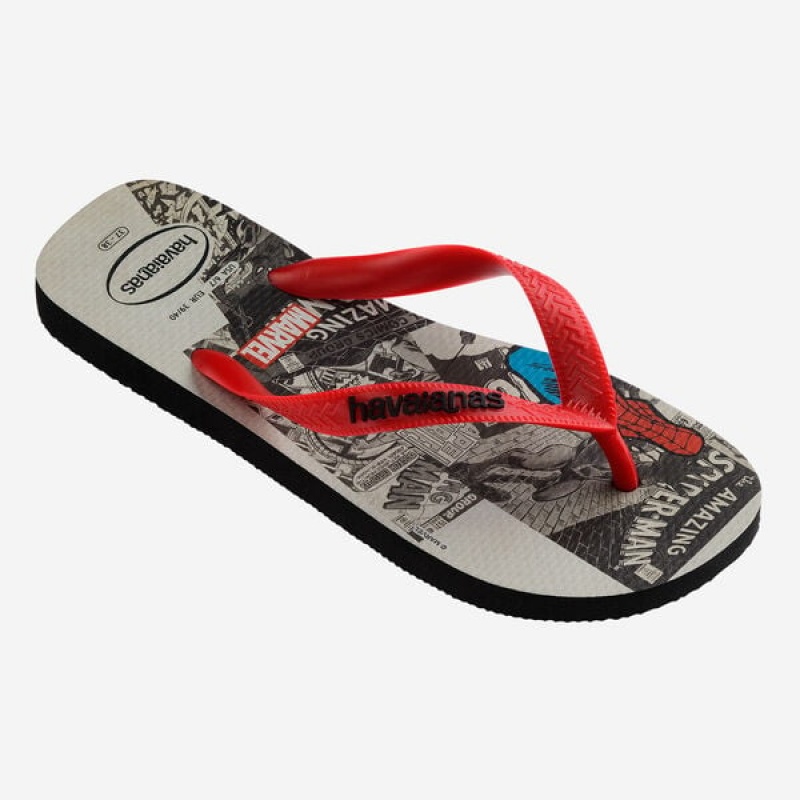 Havaianas Top Marvel Classics Men's Flip Flops | IXKTMR-972